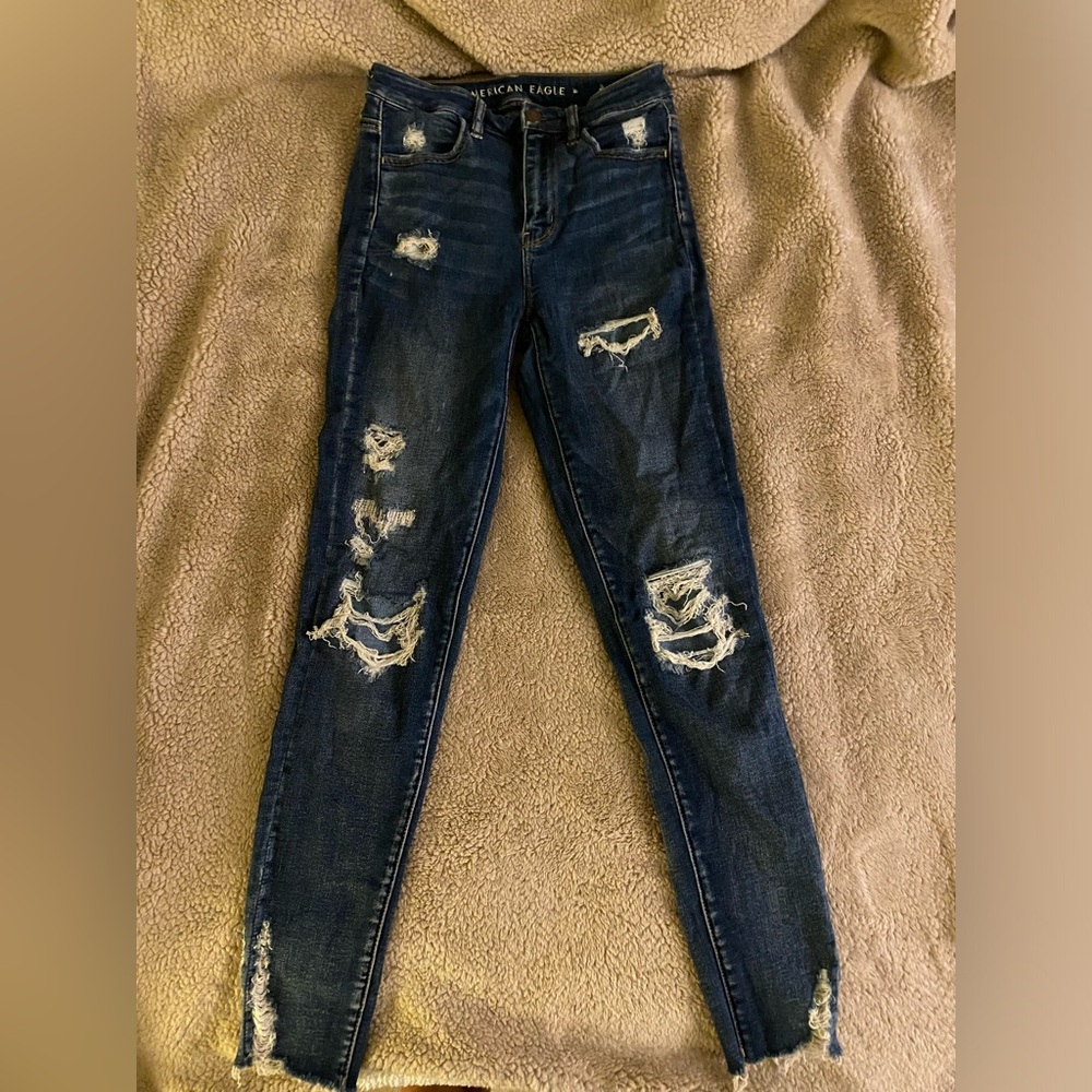 American Eagle super high rise jegging